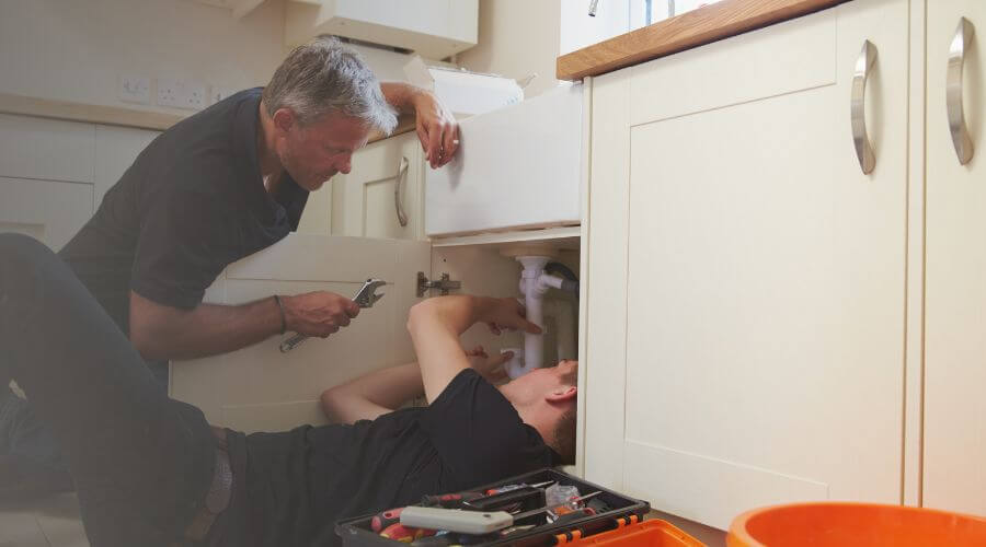 Professional burst pipe repair services in Russells Point, OH